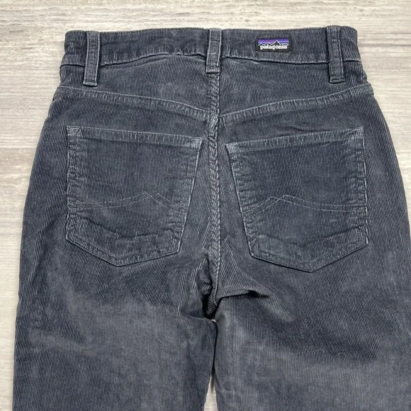 Patagonia Women's 24 Organic‎ Cotton Everyday Cords 'Slim Fit' Smolder Blue NWT - Picture 9 of 11